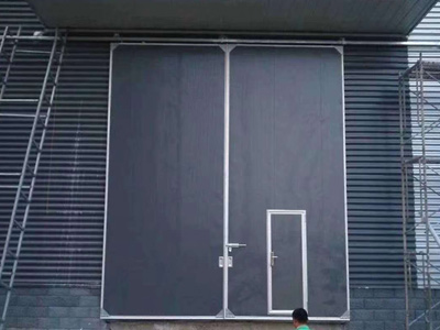 工業(yè)推拉門安裝工程案例