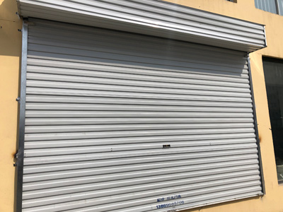 防風(fēng)卷簾門工程案例