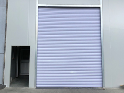 防風(fēng)卷簾門工程案例