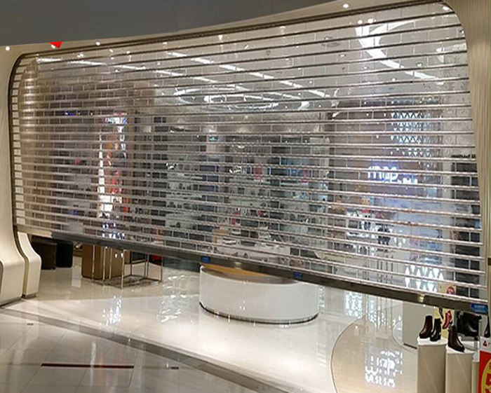 水晶卷簾門(mén)工程